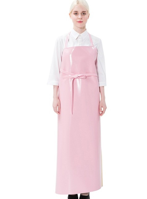 목걸이형 양면 방수 앞치마(대) 6color